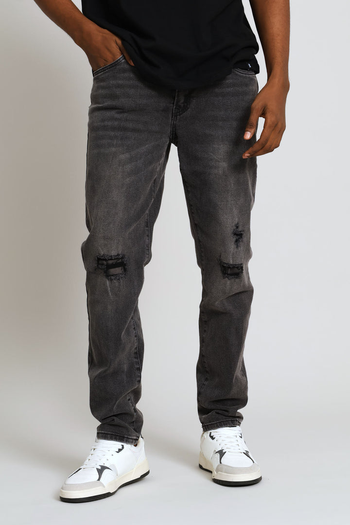 Rip & Repair Denim - Black