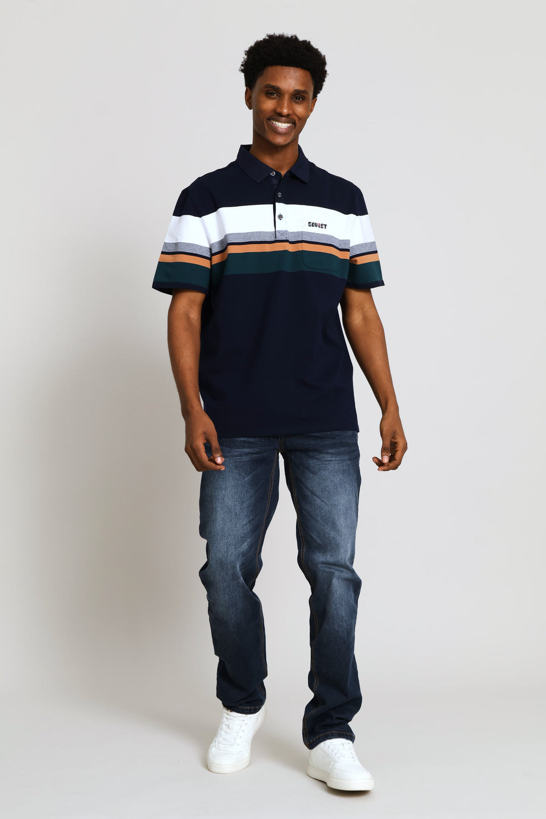 Nappa Golfer - Navy