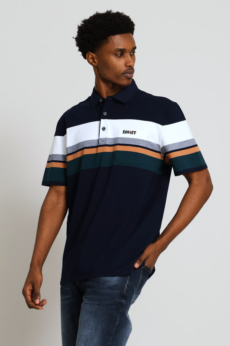 Nappa Golfer - Navy
