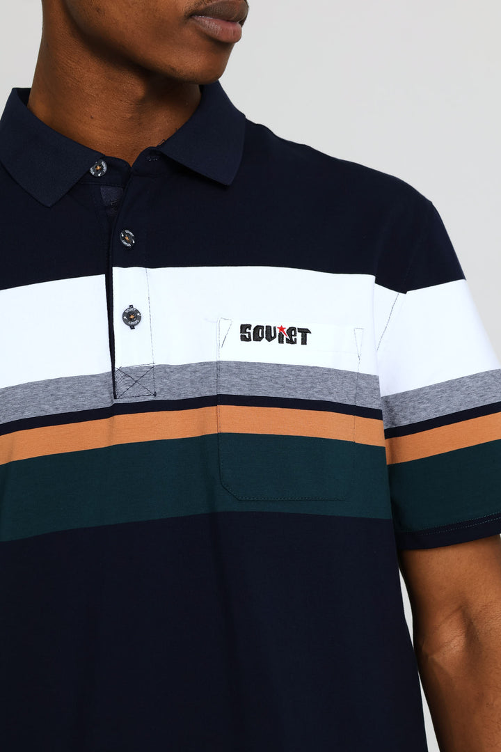 Nappa Golfer - Navy