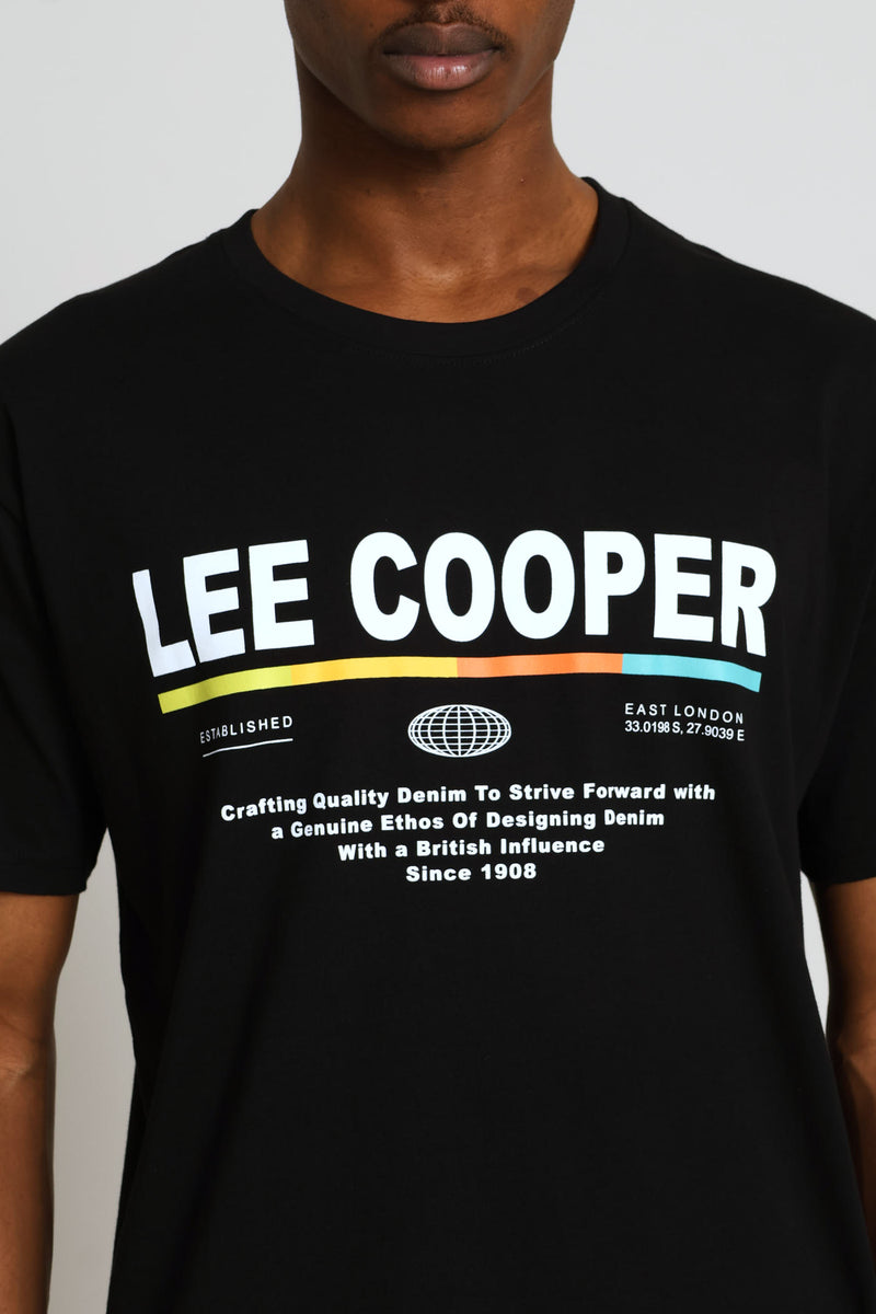 Short Sleeve 2 Tee - Black
