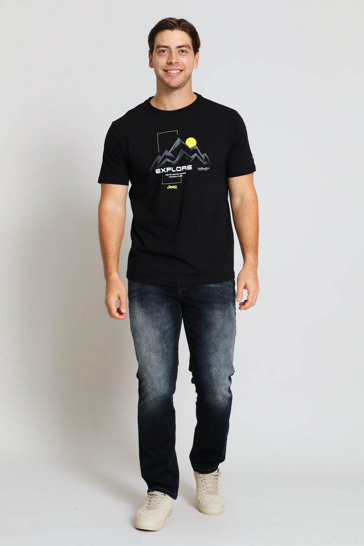 Mountain Tee - Black
