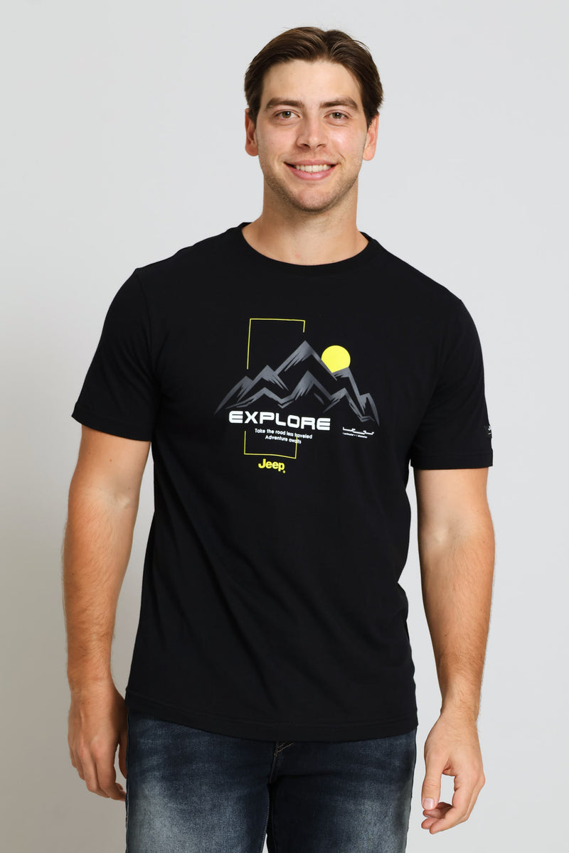 Mountain Tee - Black
