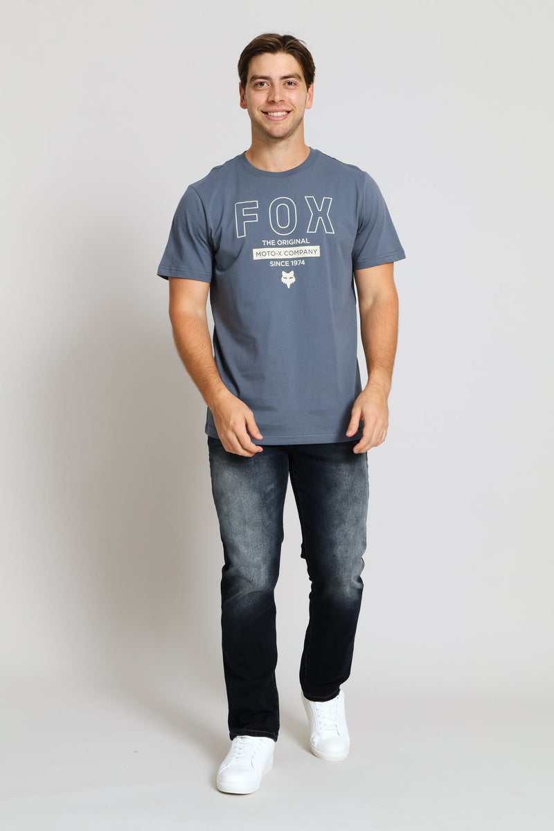 Outline Tee - Charcoal