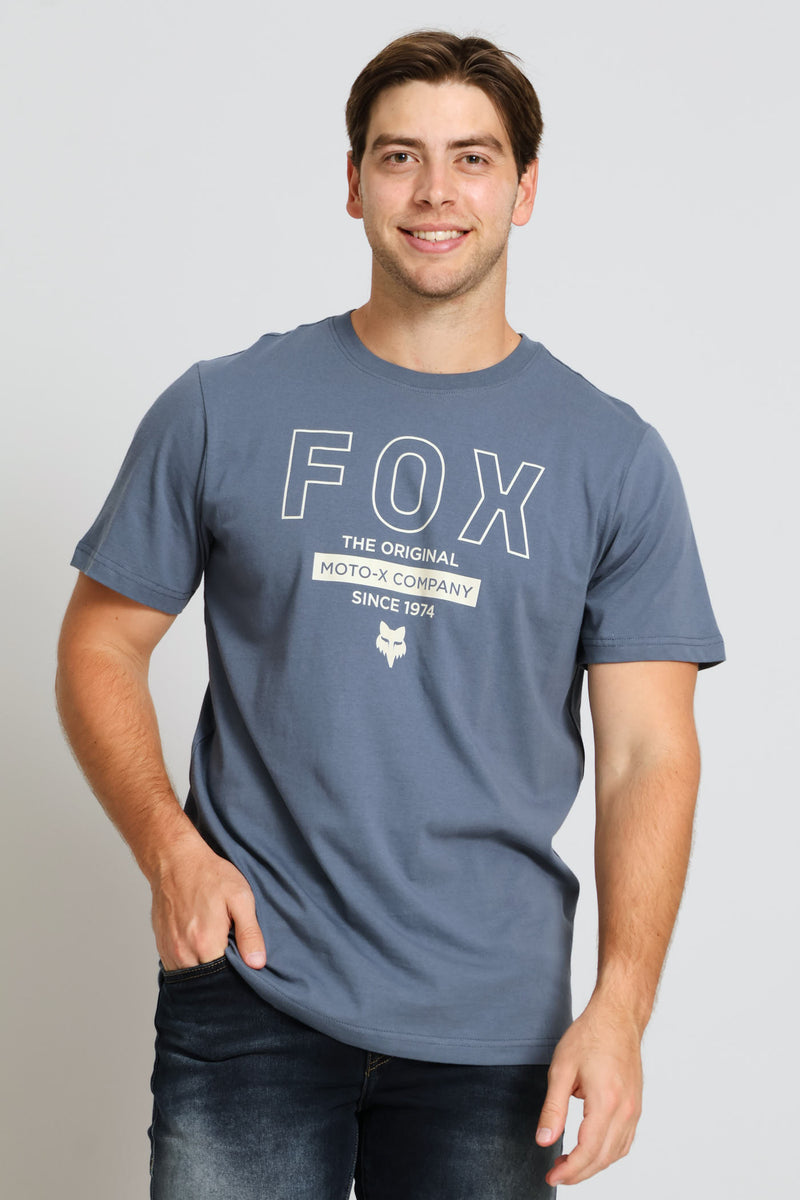 Outline Tee - Charcoal