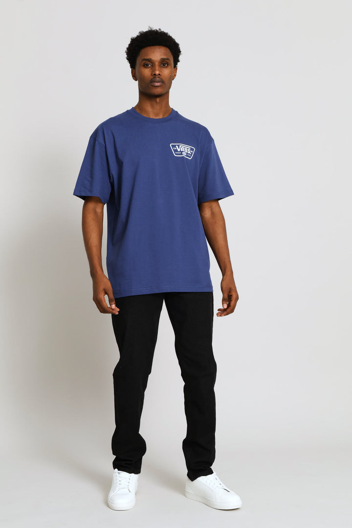 Knu Patch Tee - Blue