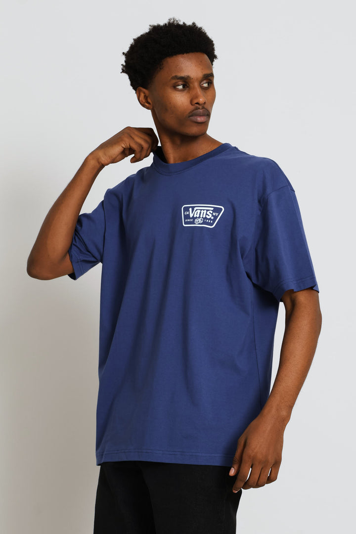 Knu Patch Tee - Blue