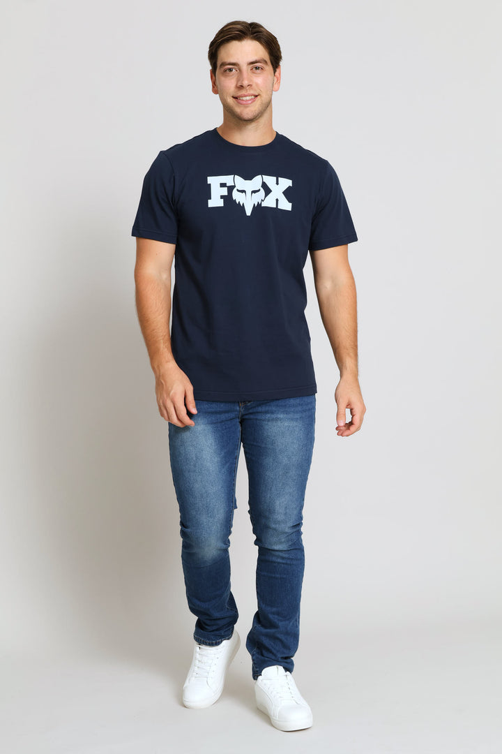 Head Tee - Navy