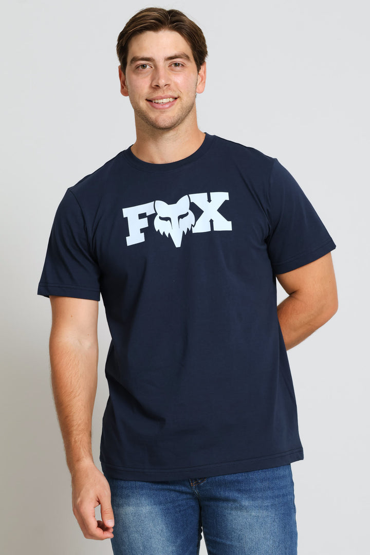 Head Tee - Navy