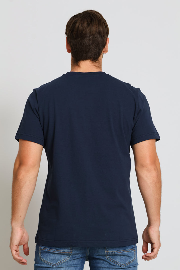 Head Tee - Navy