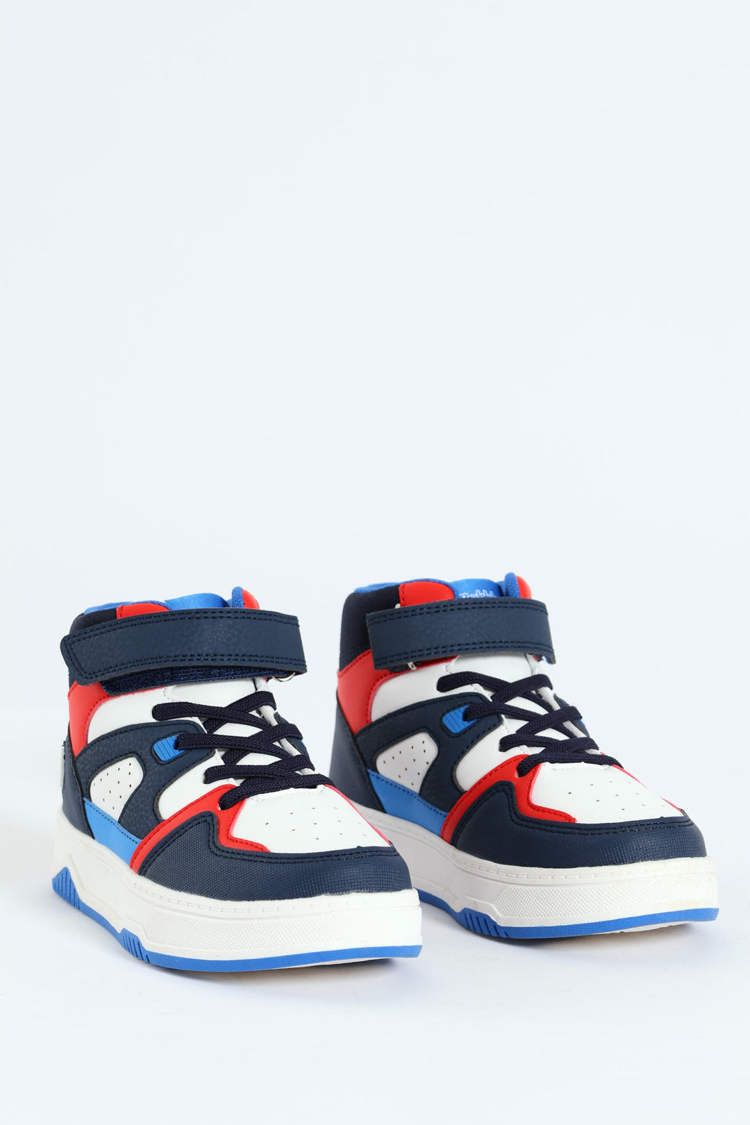 Boys Bright Hi Top Sneakers - Multi