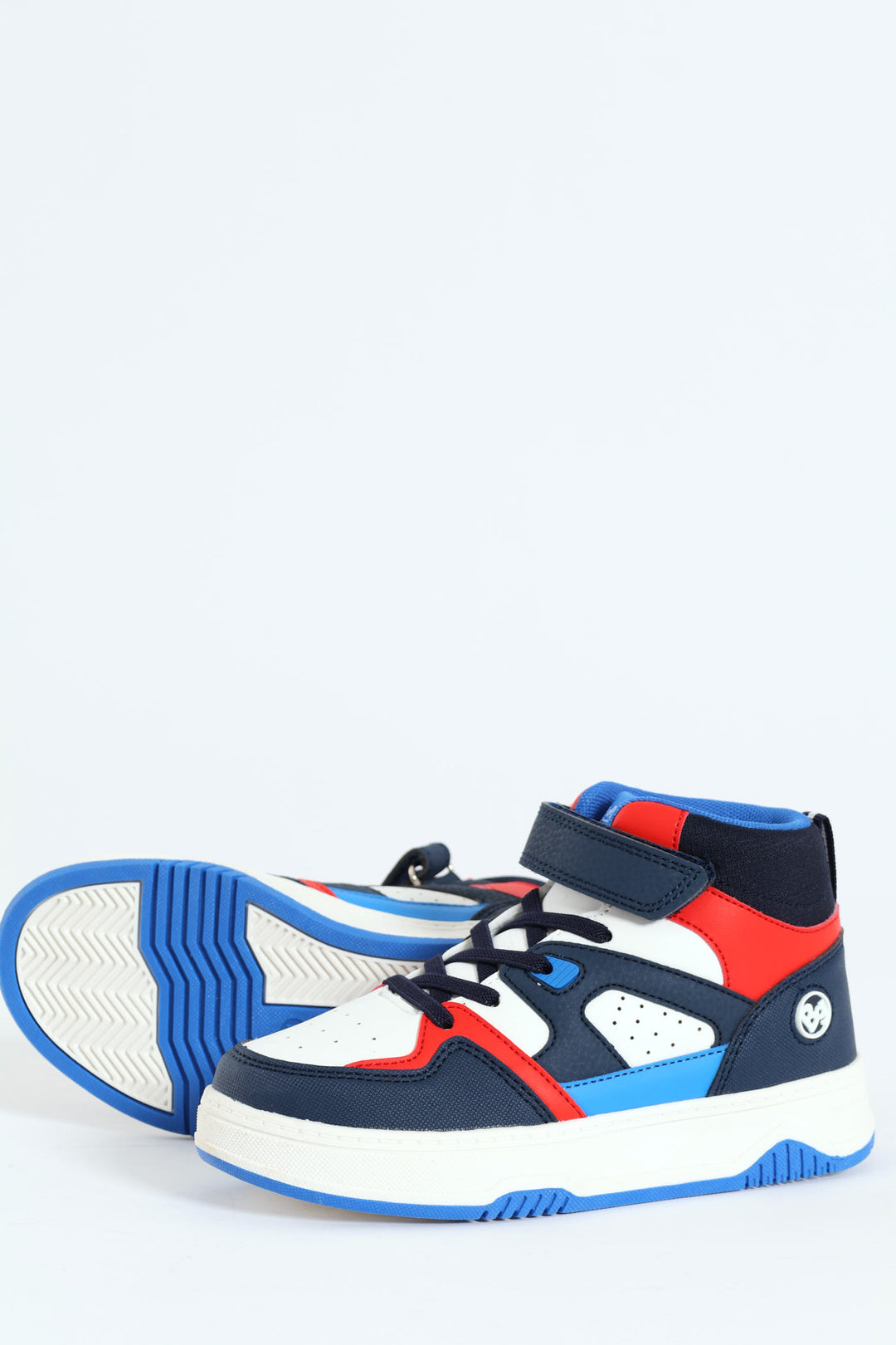 Boys Bright Hi Top Sneakers - Multi