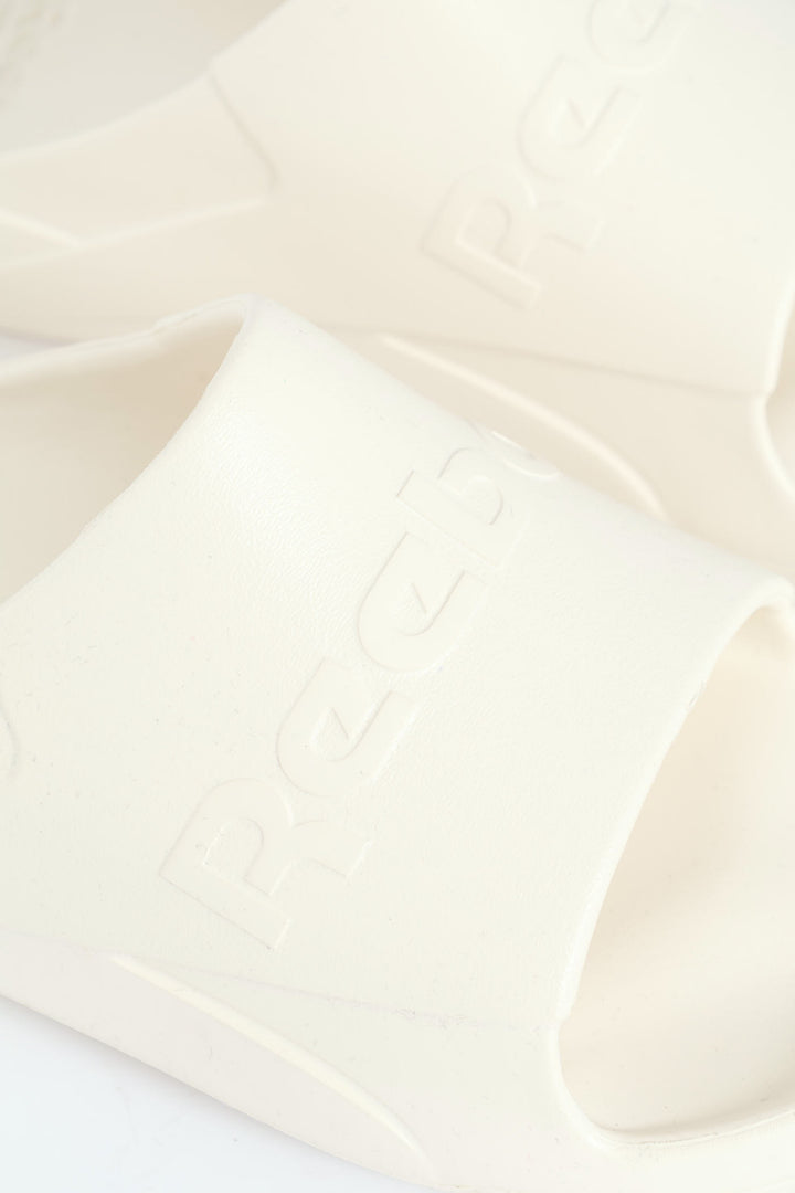 Blown Eva Molded Slip In Mule - Cream