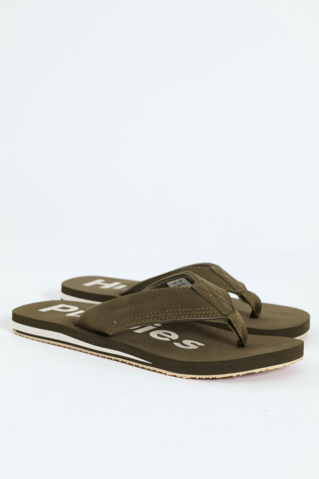 Stomp Wide Vamp Sandal - Olive