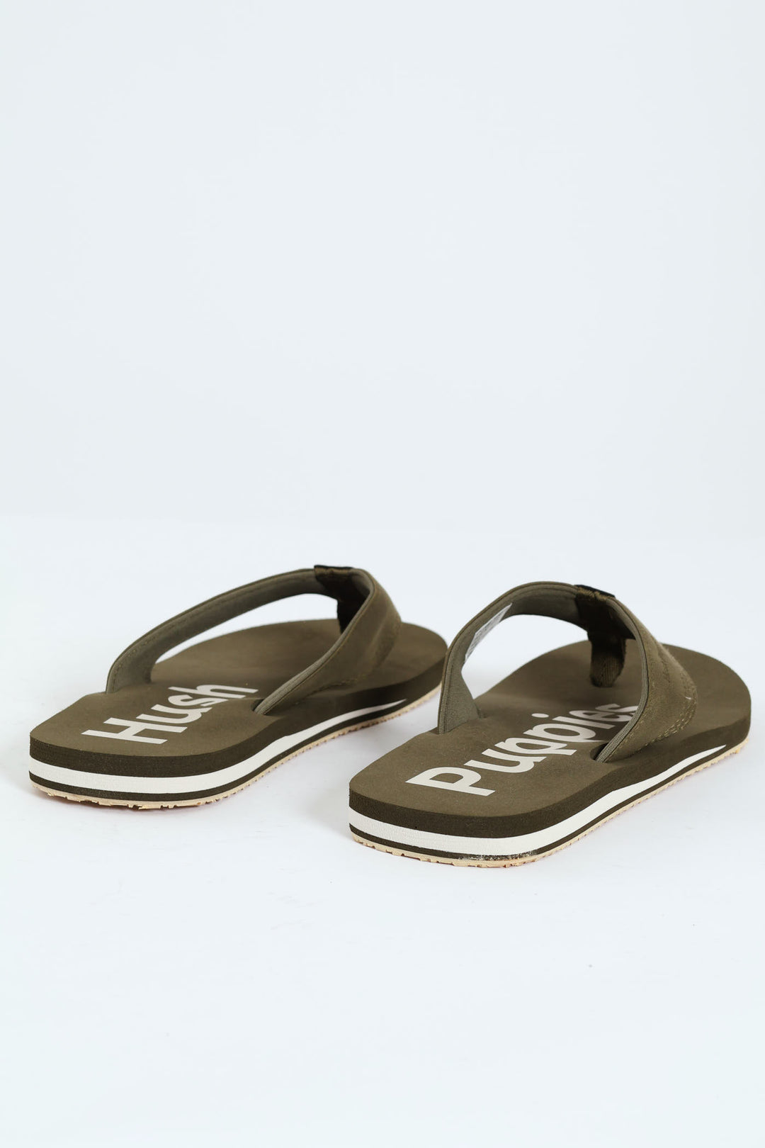 Stomp Wide Vamp Sandal - Olive