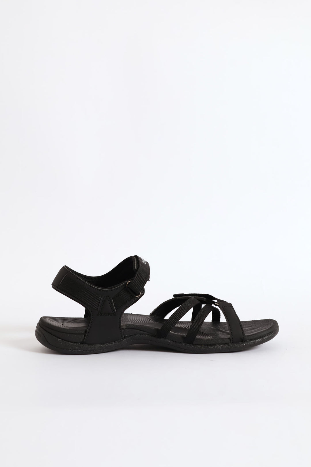 Anselia Multi Strap Sandal - Black