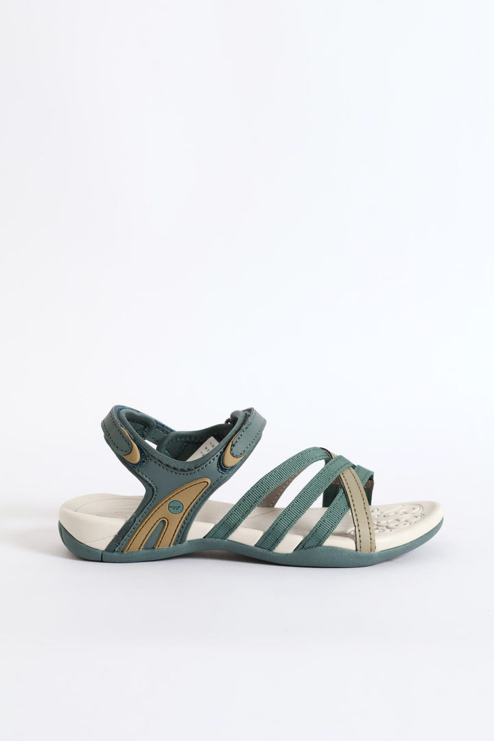 Savanna Multi Strap Sandal - Taupe