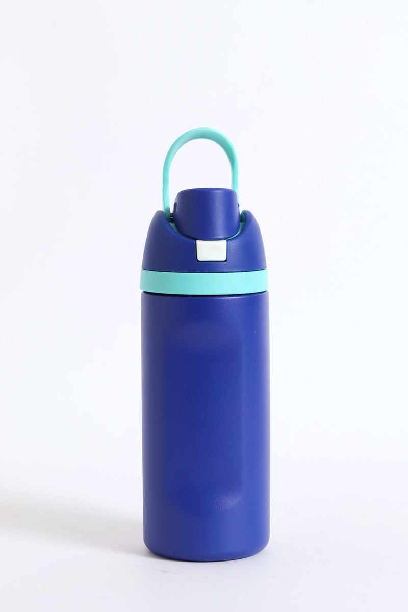 500Ml Flip Lid Bottle - Blue