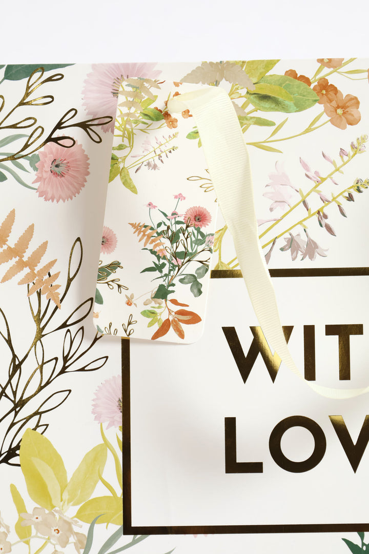 With Love Gift Bag - Light Pink