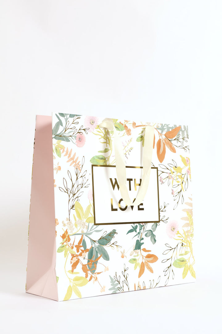 With Love Gift Bag - Light Pink