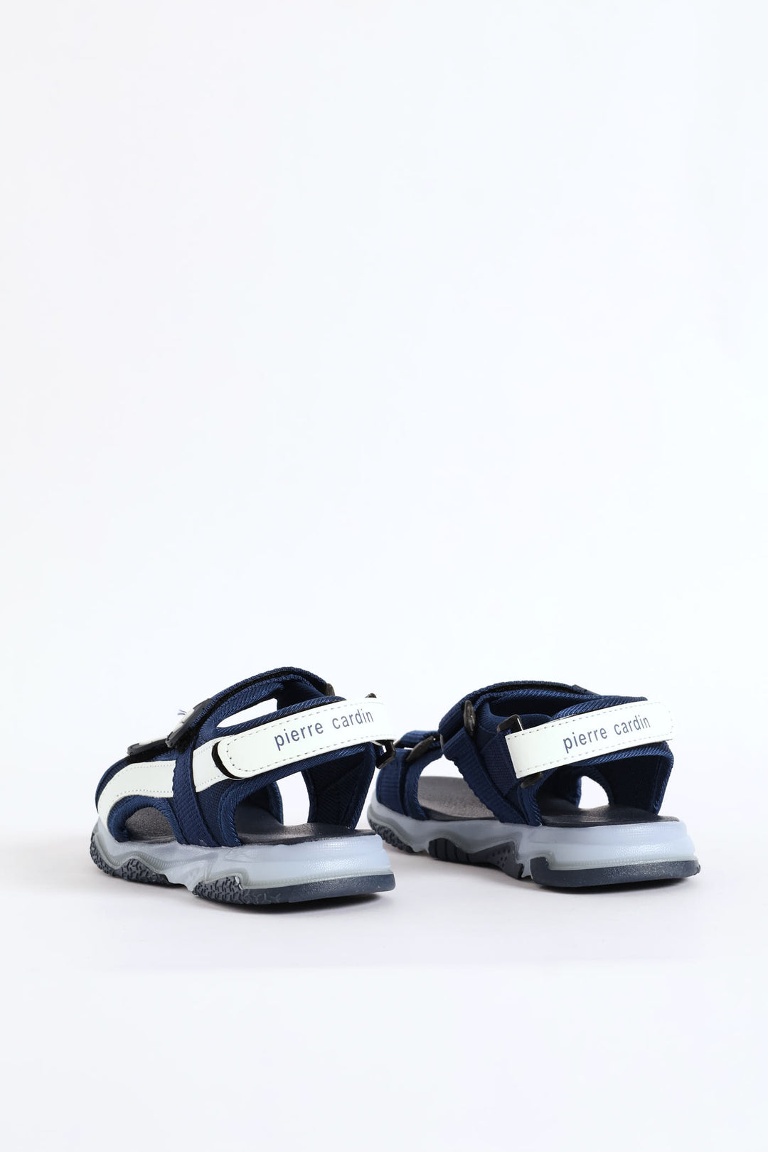 Boys Lightup Open Toe Adventure Sandal - Navy