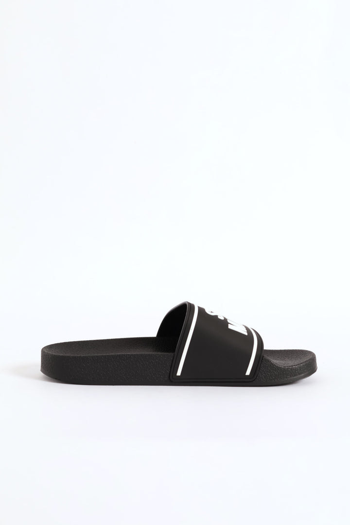 Surfer Logo Slide - White