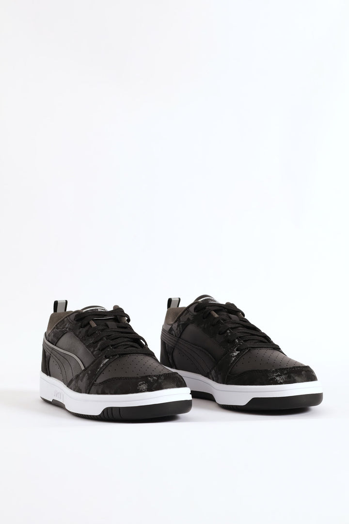 Rebound V6 Lo Day Night Sneaker - Black/Grey