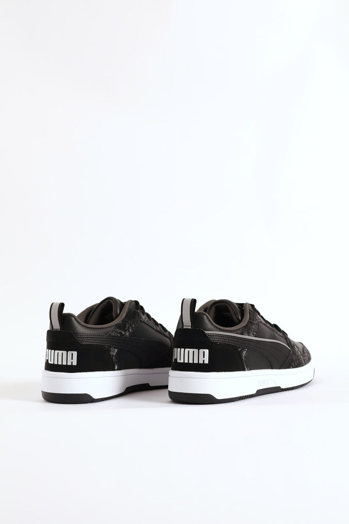 Rebound V6 Lo Day Night Sneaker - Black/Grey