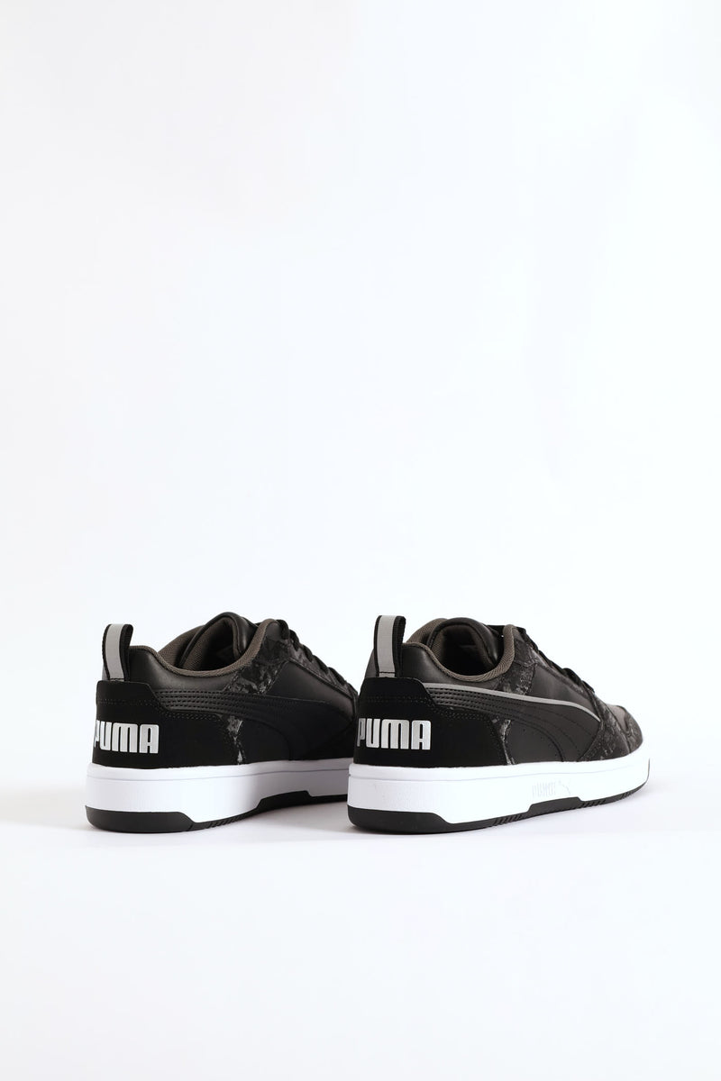 Rebound V6 Lo Day Night Sneaker - Black/Grey