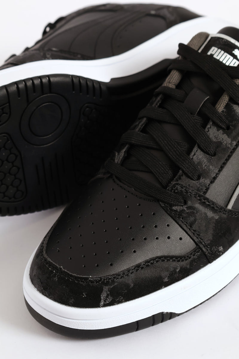 Rebound V6 Lo Day Night Sneaker - Black/Grey