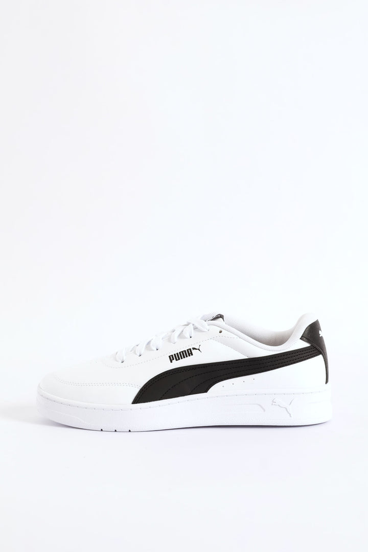Court Classic Clean Sneaker - White/Black