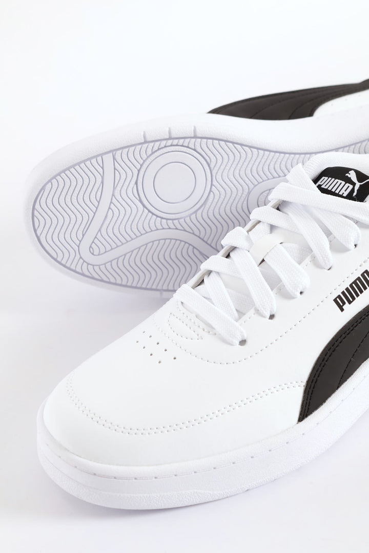 Court Classic Clean Sneaker - White/Black