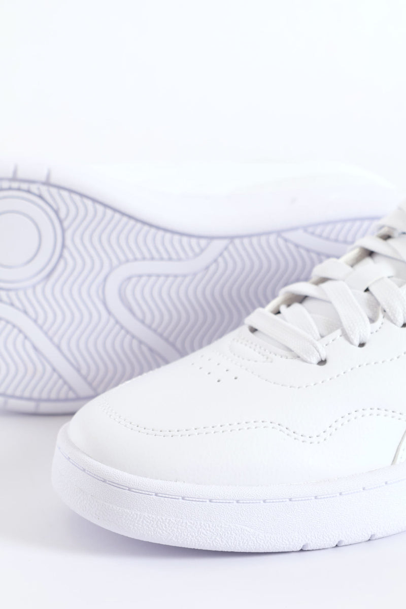 Girls Court Lally Jr Sneaker - White