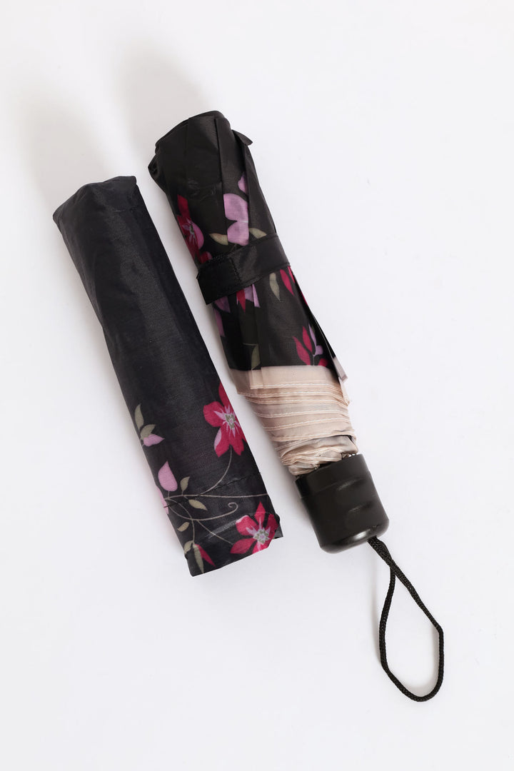 Mini 3 Fold Patterned Umbrella - Multi