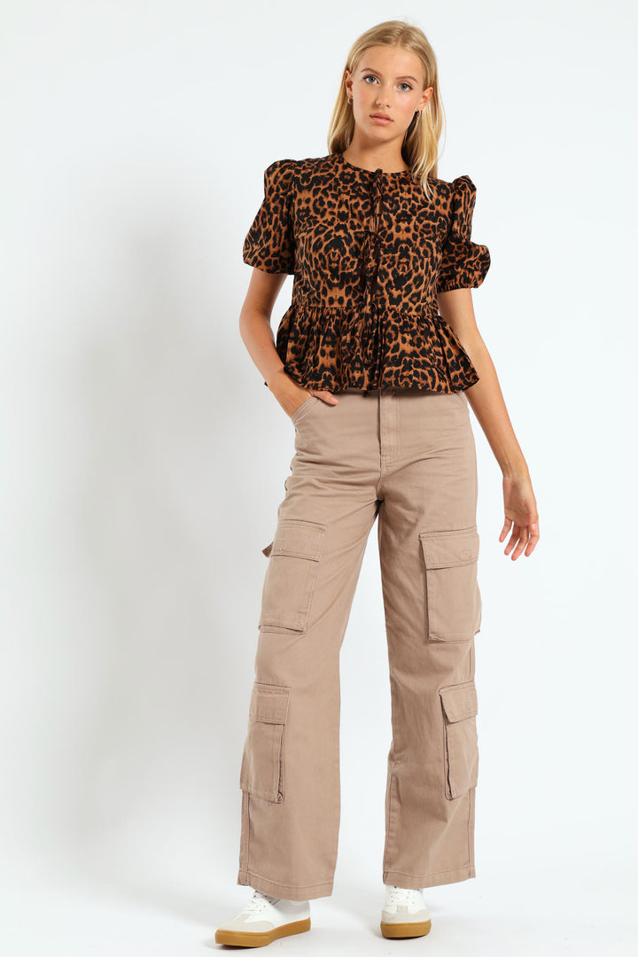 4 Pocket Pants - Stone