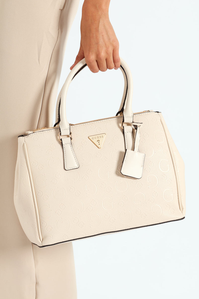 Grimball Satchel Bag - Stone