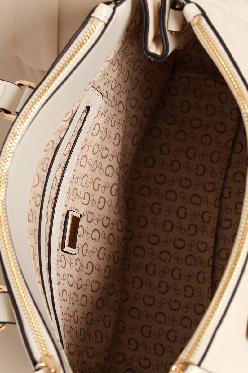 Grimball Satchel Bag - Stone