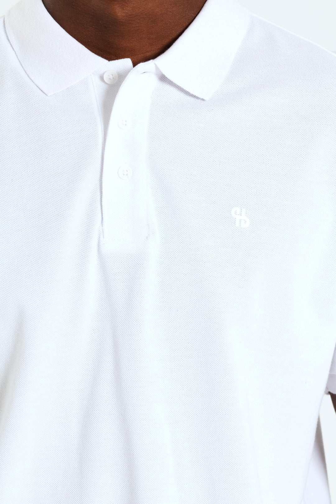 Basic Regular Fit Golfer - White