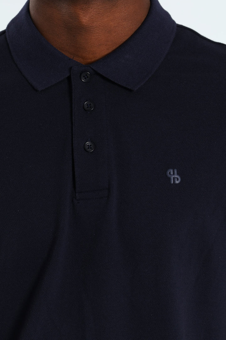Basic Regular Fit Golfer - Navy