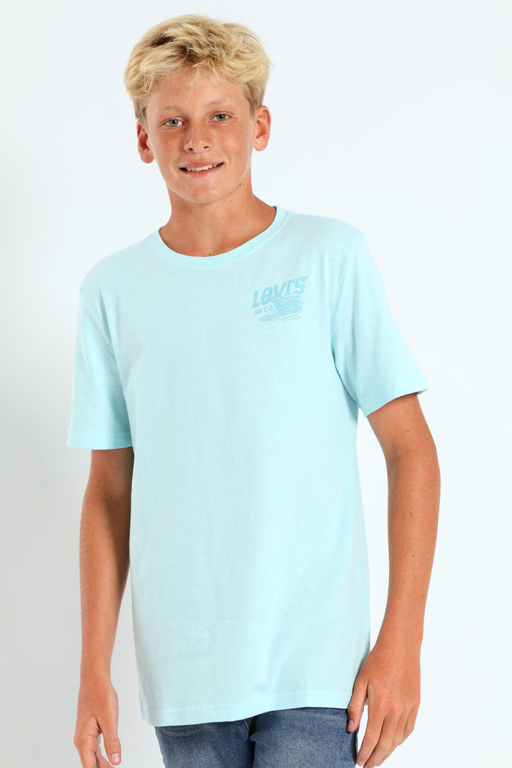 Boys Pocket Pastel Print Tee