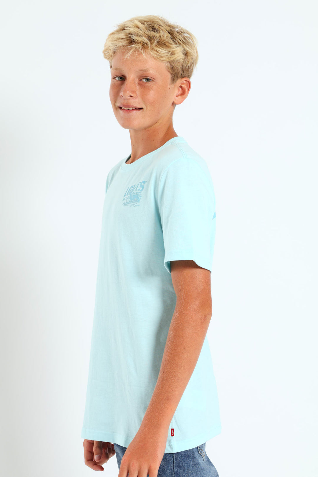 Boys Pocket Pastel Print Tee