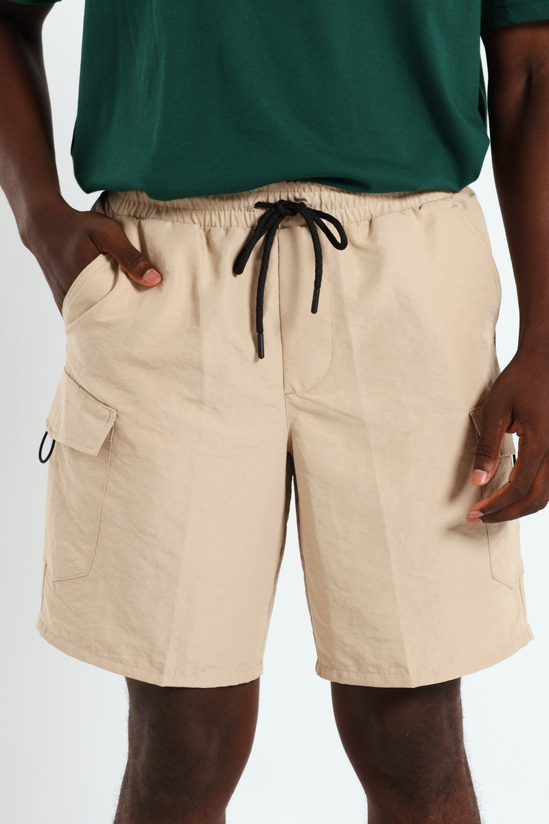Bungee Cargo Pocket Short - Stone