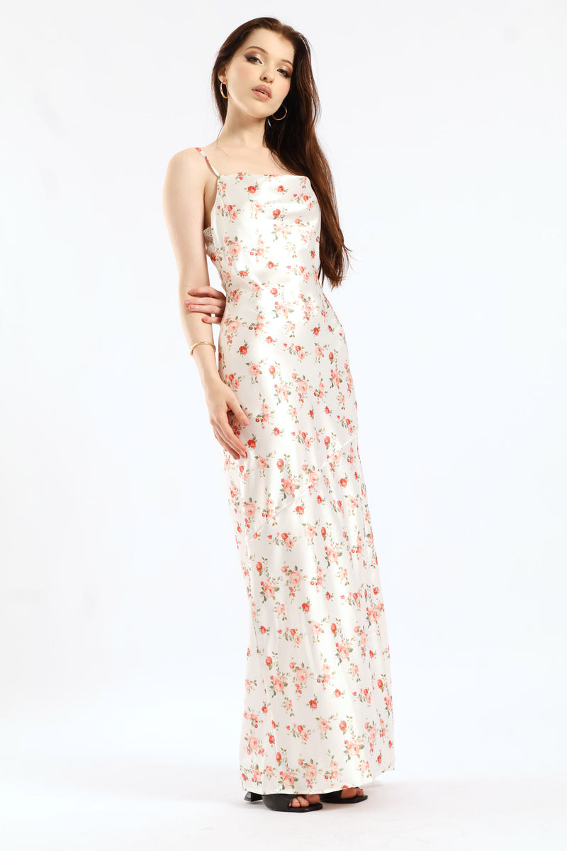 Cami Maxi Dress - White