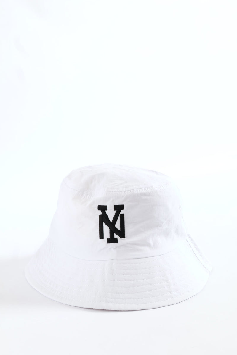 Bucket Hat - White/Black