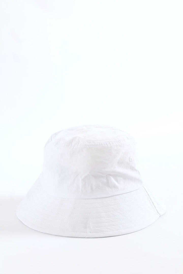 Bucket Hat - White/Black