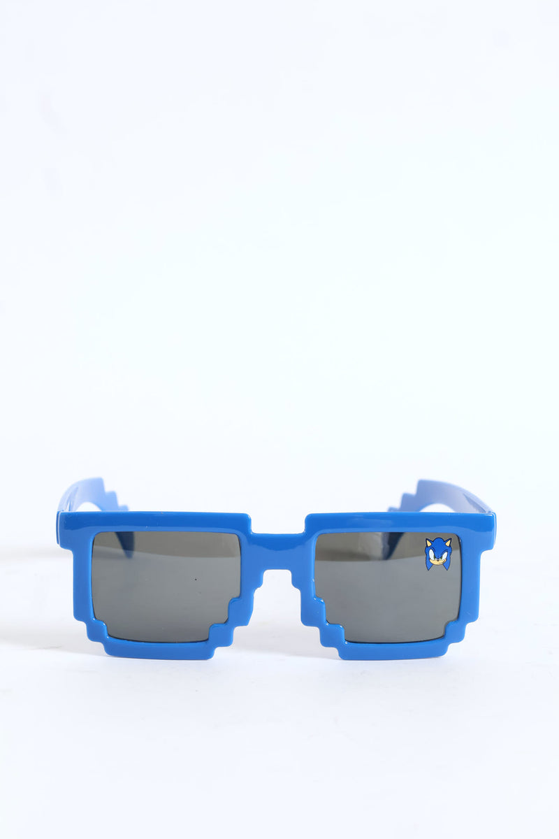 Pre-Boys Sonic Sunnies & Peak Set - Blue