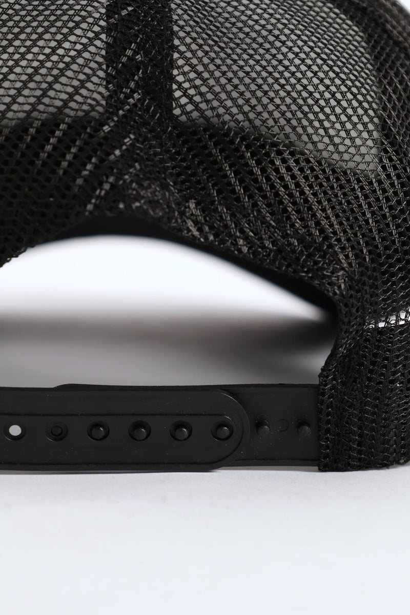 Make Money Not Friends Cap - Black/White