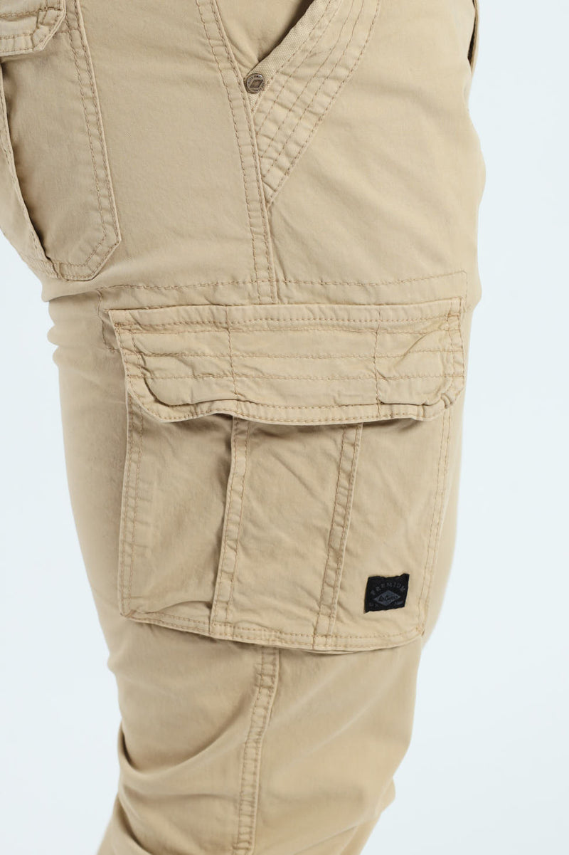 Bruno Cargo Pants - Khaki
