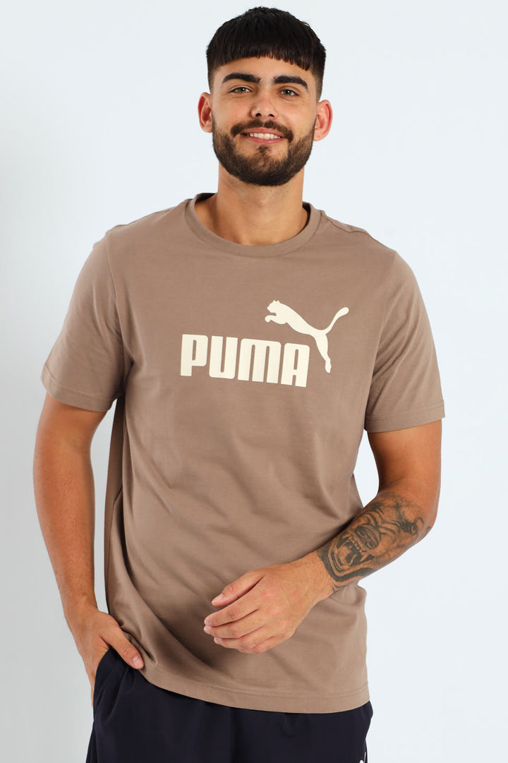 Essential No.1 Logo Tee - Taupe