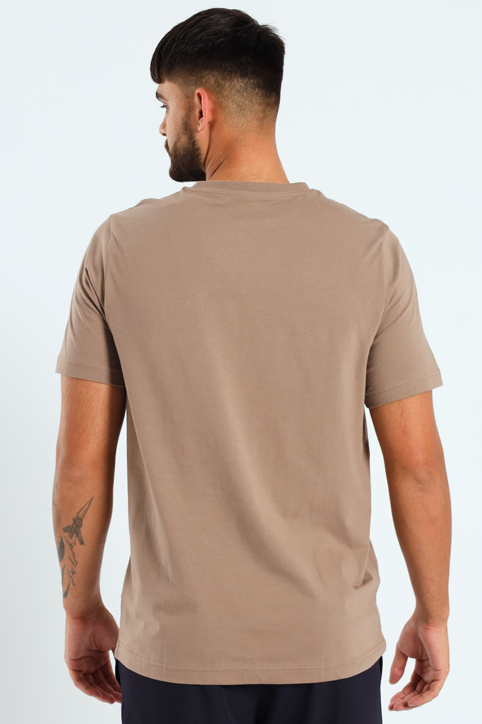 Essential No.1 Logo Tee - Taupe